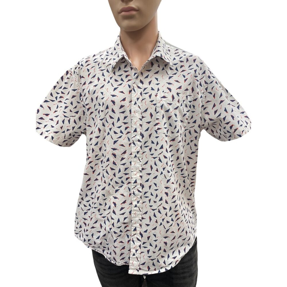 MBX Premium Goods Men's Button Down Shirt Size L SKU 1182